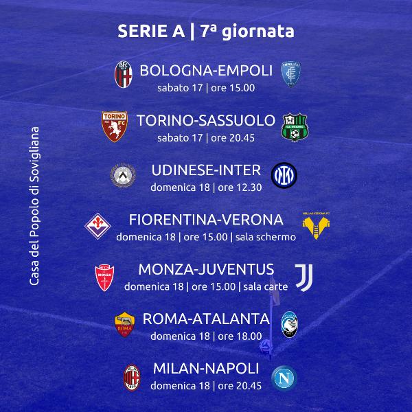 Serie A 22-23, 7a giornata