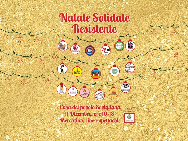 Natale Solidale Resistente alla Casa del Popolo di Sovigliana
